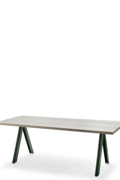 Utebord - Overlap 220x90xh74cm Hunter Green