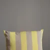 Utepute - Barriere 40x50cm Lemon/Sand Stripe
