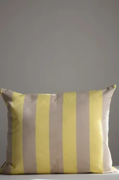 Utepute - Barriere 50x60cm Lemon/Sand Stripe
