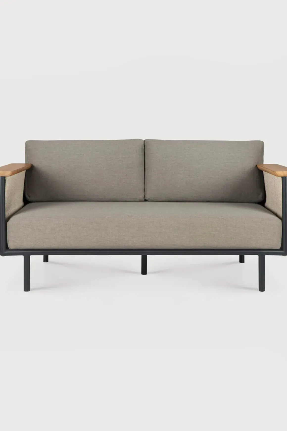 Utesofa - Corbey 2-seter Sort/Silt