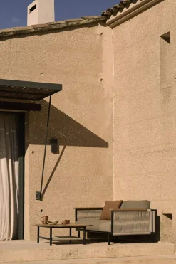 Utesofa - Corbey 2-seter Sort/Oyster