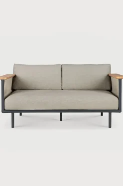 Utesofa - Corbey 2-seter Sort/Oyster