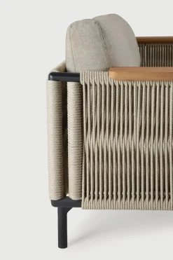 Utesofa - Corbey 2-seter Sort/Oyster