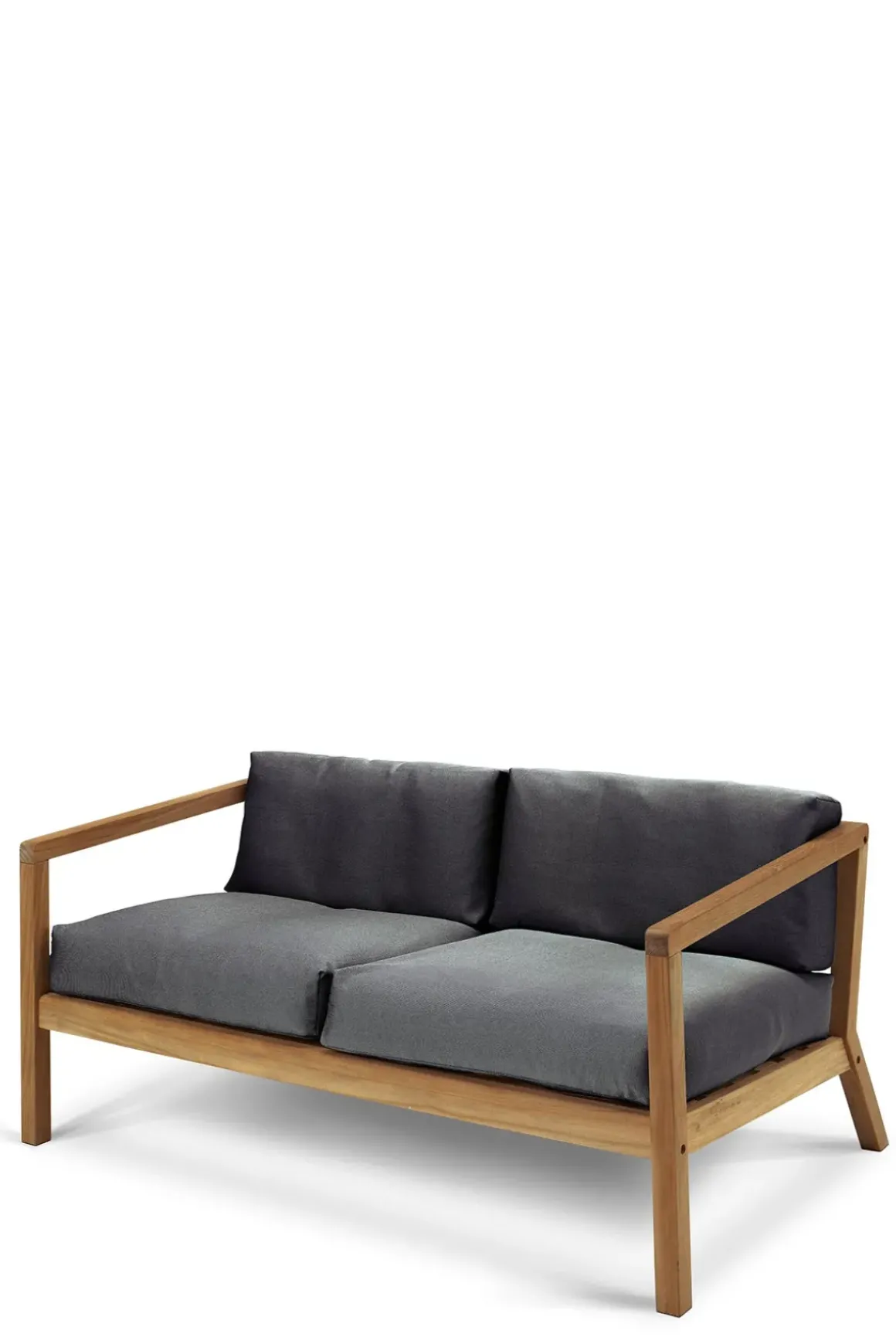 Utesofa - Virkelyst 2-Seter Teak/Charcoal