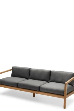 Utesofa - Virkelyst 3-Seter Teak/Charcoal
