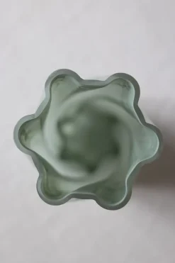 Vase - Glass H29cm Grønn