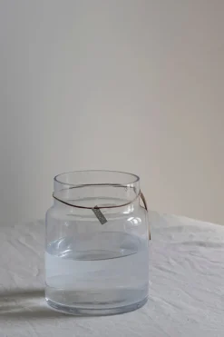 Vase - Glass H18cm Klar