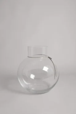 Vase - Glass H25cm Klar