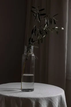 Vase - Glass H34cm Klar