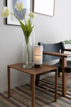 Vase - Glass H34cm Klar