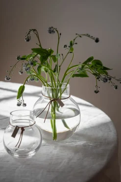 Vase - Glass H10cm Klar