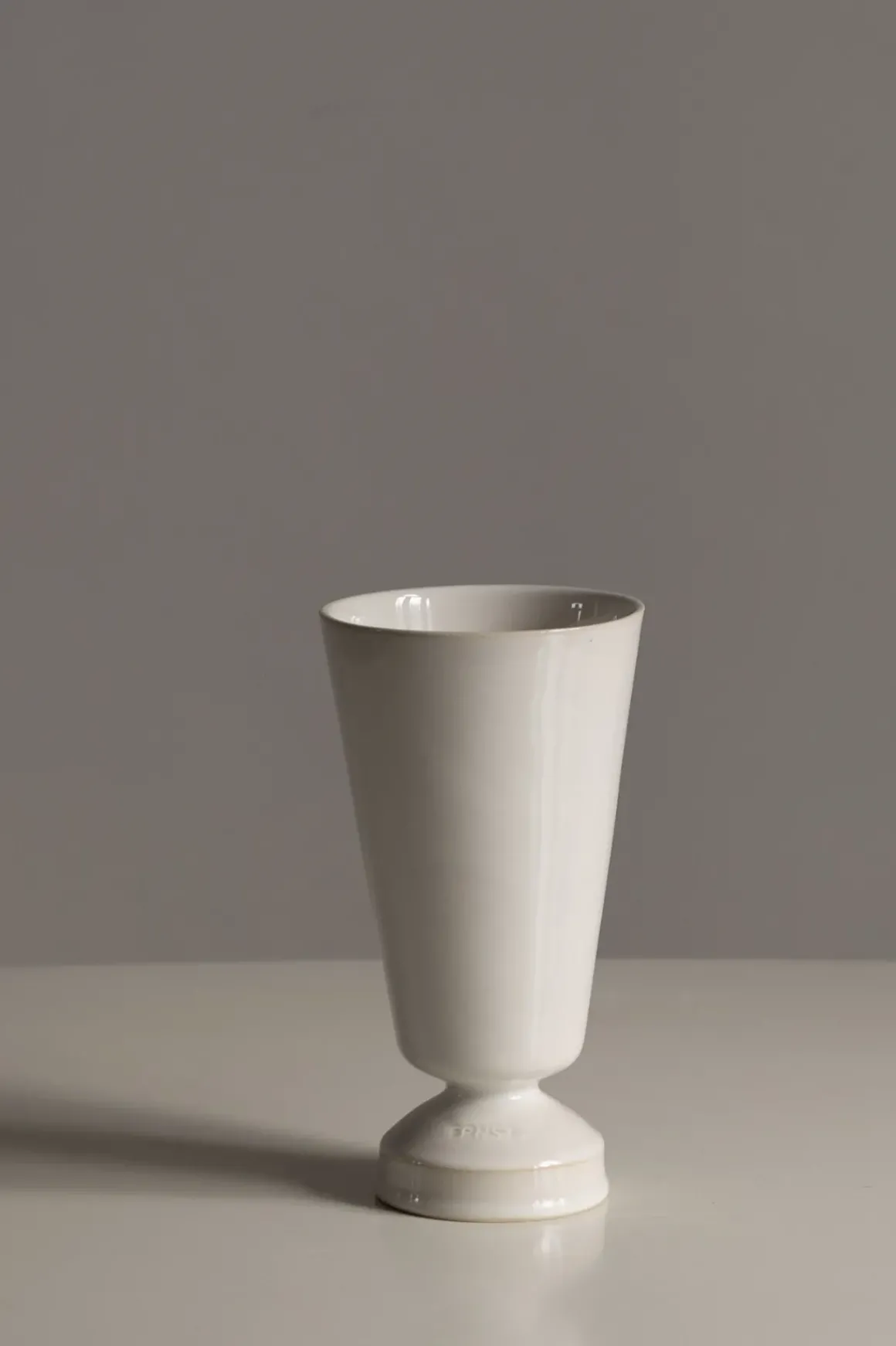 Vase - H21,5cm Naturhvit