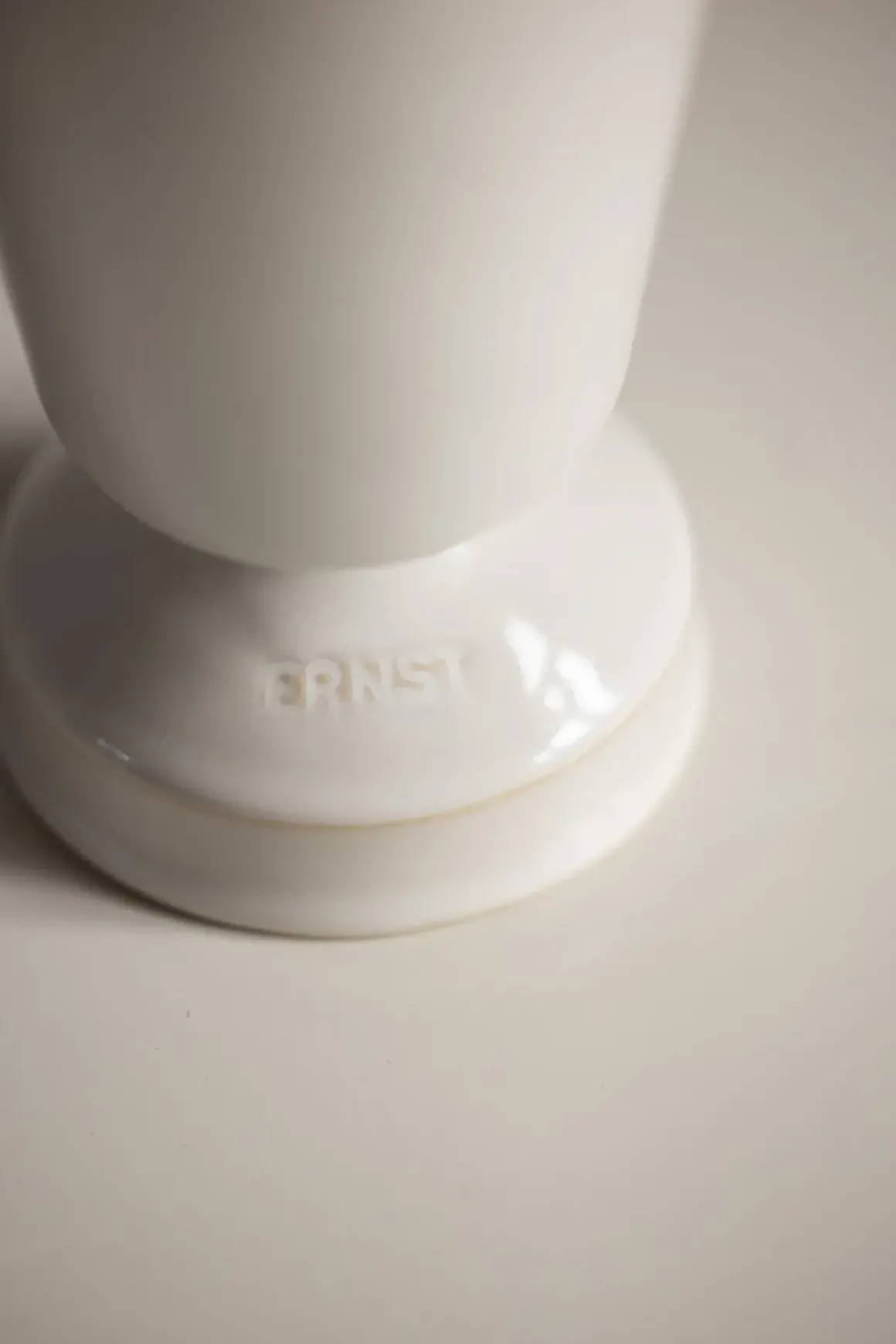 Vase - H21,5cm Naturhvit