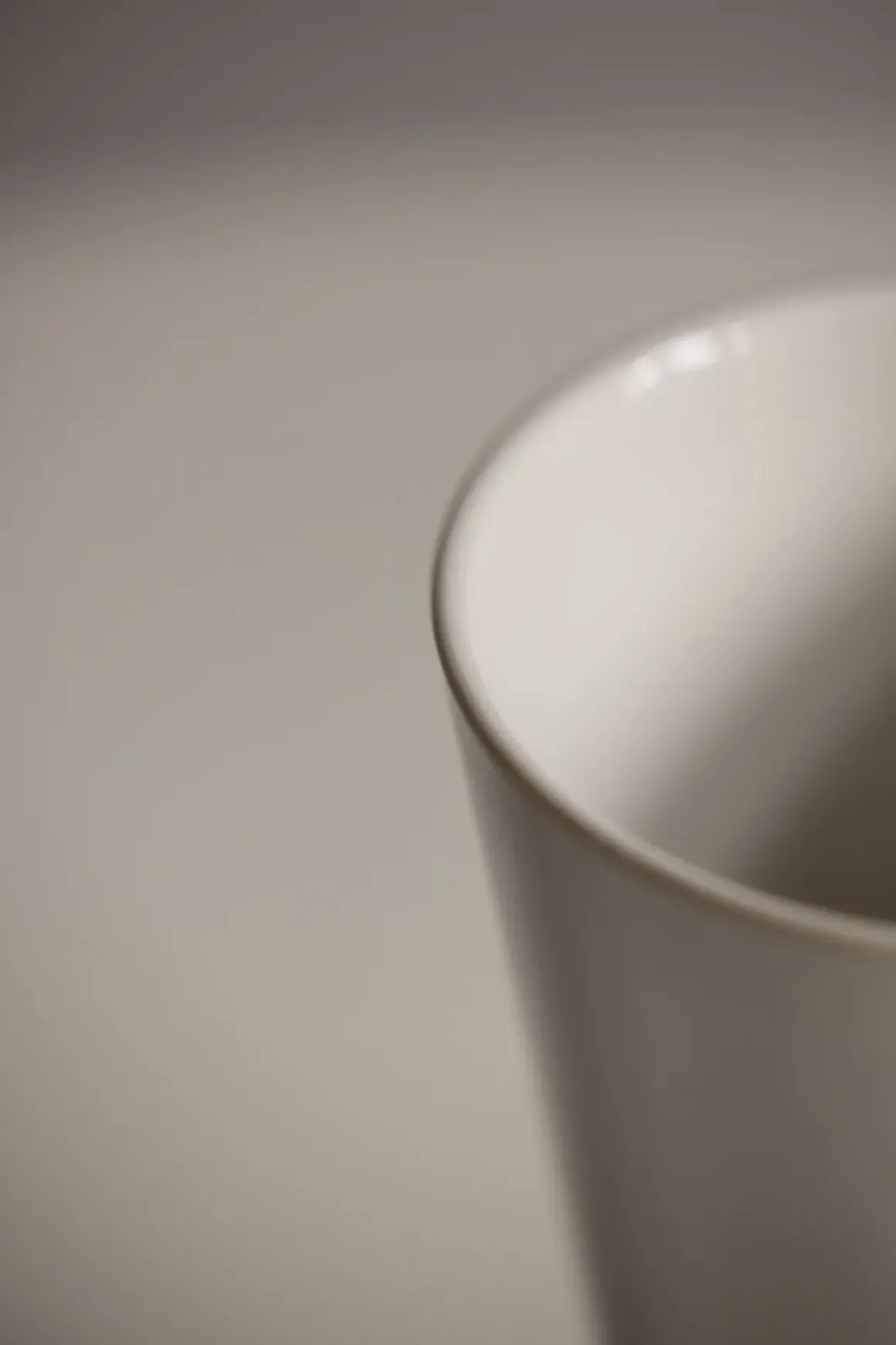 Vase - H21,5cm Naturhvit