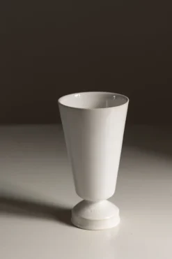 Vase - H21,5cm Naturhvit