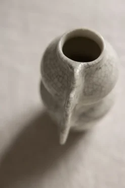 Vase - Medee H16cm Quartz Craquele