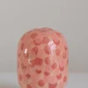 Vase - Plum Peachy Dots
