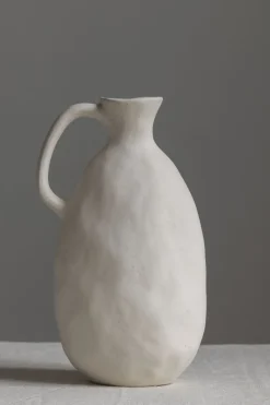 Vase - Porselen H29,3cm Hvit