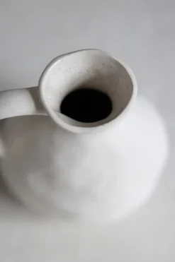 Vase - Porselen H29,3cm Hvit