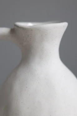 Vase - Porselen H29,3cm Hvit