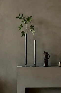 Vase - Stance H40 Bronzed Brass