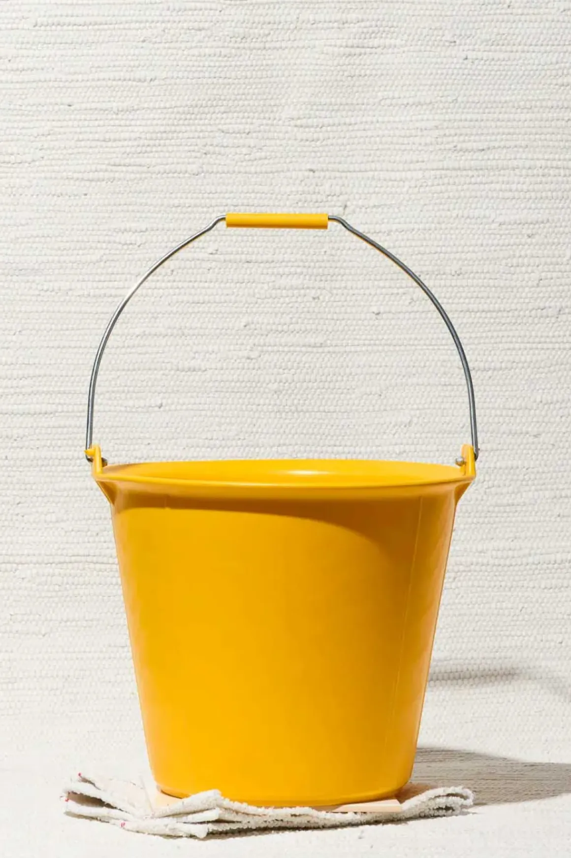 Vaskebøtte - Solgul