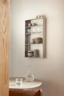 Vegghylle - Taper Wall Shelf, Stainless Steel