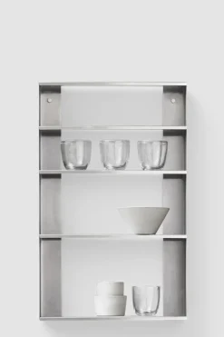 Vegghylle - Taper Wall Shelf, Stainless Steel