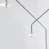 Vegglampe - Hanging Lamp N1 140x175cm Unlacquered Steel