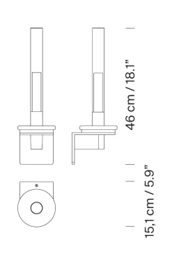 Vegglampe - Sylvestrina
