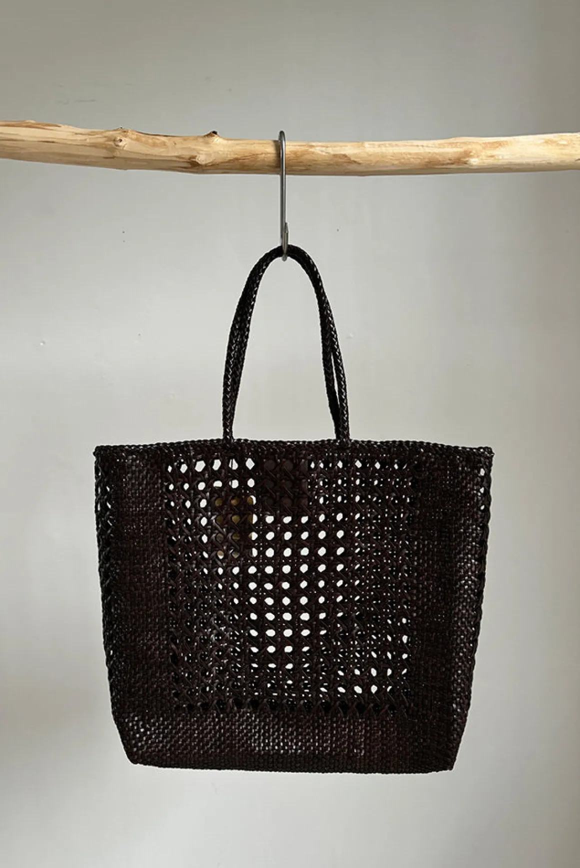 Veske - Cannage Dark Brown