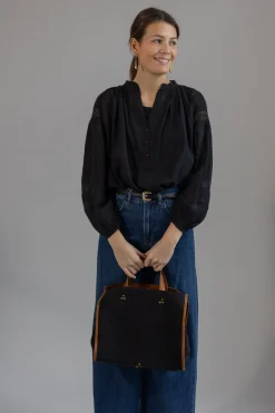 Veske - Leon M Lin Noir Black