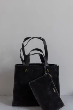 Veske - Leon M Noir Split Suede