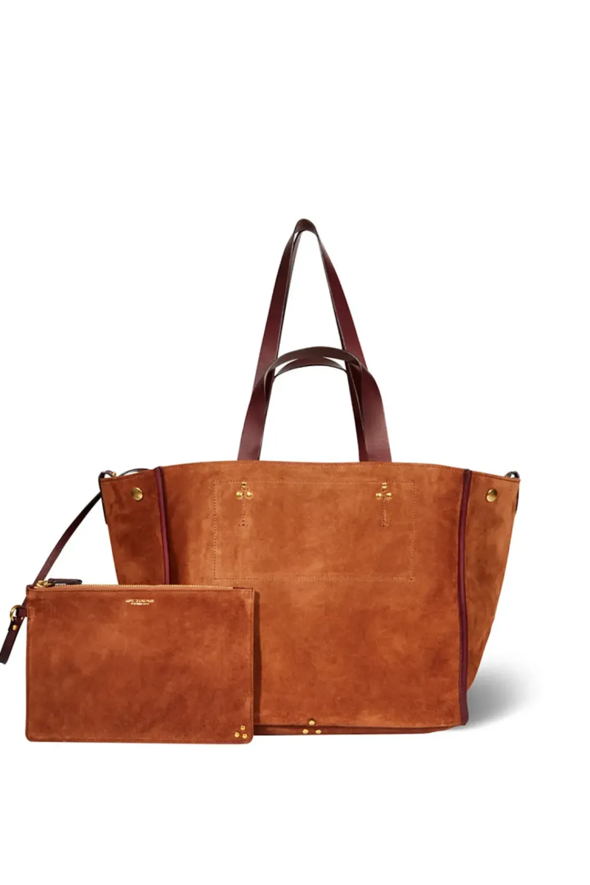 Veske - Leon M Tabac Split Suede