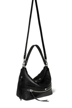 Veske - Lucky Hobo Buffalo Noir Silver