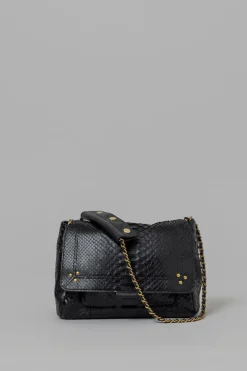 Veske - Lulu M Noir Python