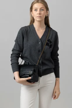 Veske - Lulu M Noir Python