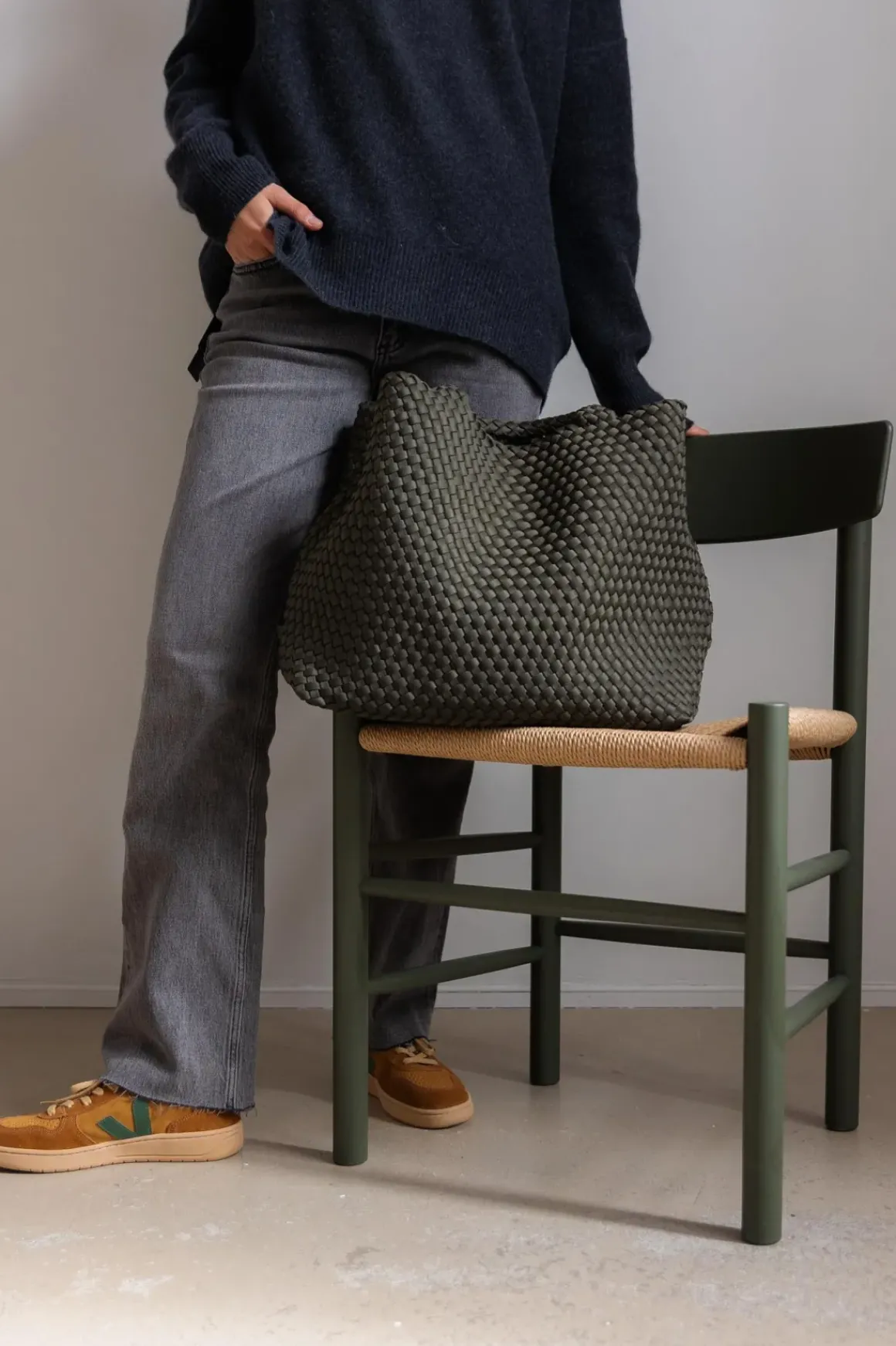 Veske - St. Barths Large Tote Olive