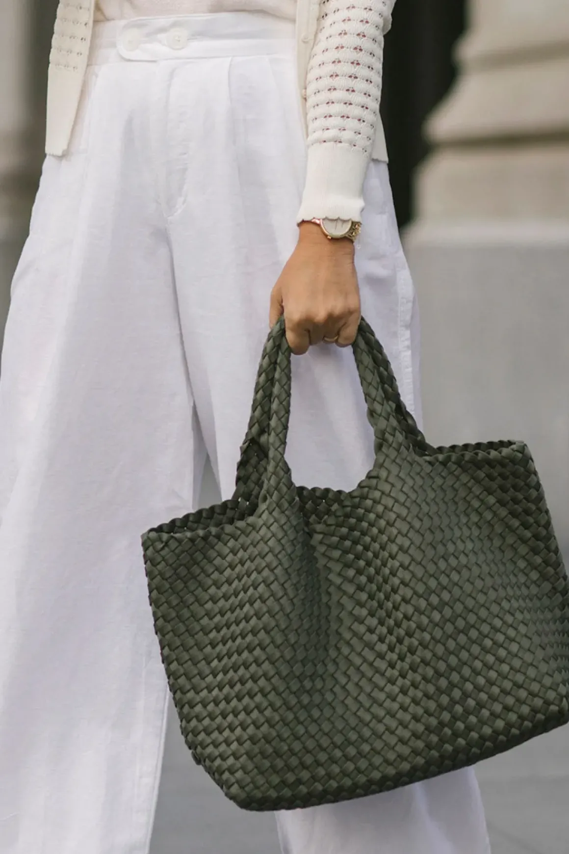 Veske - St. Barths Medium Tote Olive