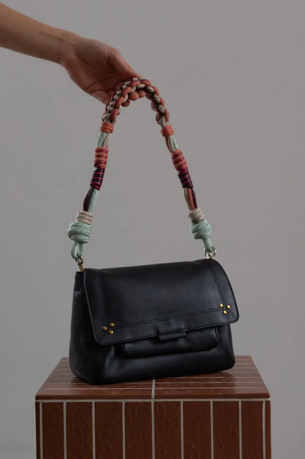 Veskestropp - Alice Turquoise u0026 Grey mix