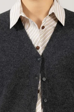 Vest - Charles Charcoal Grey