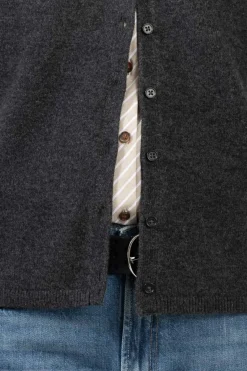 Vest - Charles Charcoal Grey