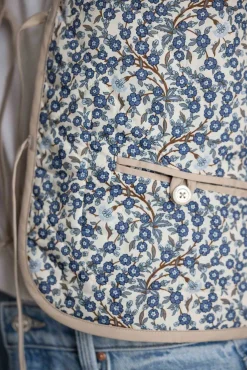 Vest - Daisy Faria Flowers/Empress Blue